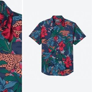 🐆 Bonobos long Riviera short sleeve button down
